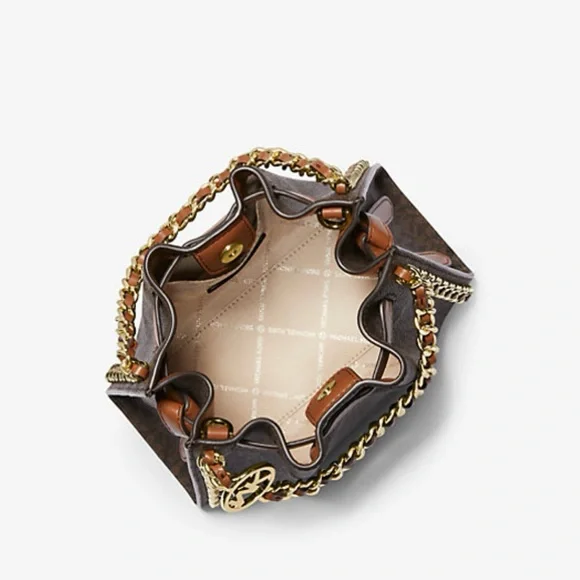 X SOMD X Michael Kors Brown Signature Handbag - Picture 2 of 3